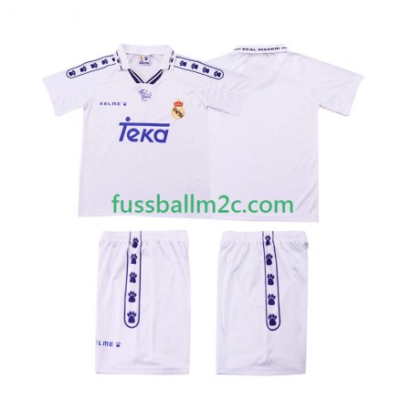 Fußballtrikots Real Madrid Retro Kinder Heim Trikotsatz 1994 1996 Fußballtrikots Real Madrid Retro Kinder Heim Trikotsatz 1994 1996